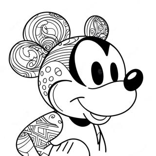 Pagina Da Colorare Del Volto Di Topolino 27673-25178