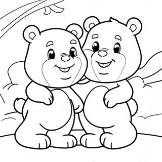 Pagina Da Colorare Di Care Bears 27904-25355