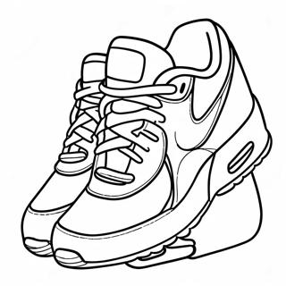 Pagina Da Colorare Delle Scarpe Air Max Colorate 28105-25517