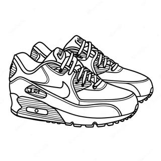 Pagina Da Colorare Delle Scarpe Air Max Colorate 28105-25519