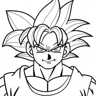 Goku Super Saiyan 4 Pagine Da Colorare