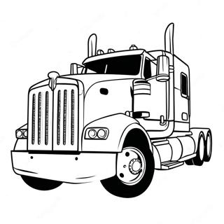 Pagina Da Colorare Del Camion Kenworth 28976-26195