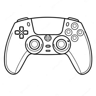 Pagina Da Colorare Del Controller Ps5 28996-26211