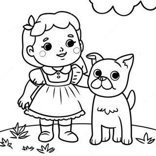 Pagina Da Colorare Dellavventura Di Dorothy E Toto 2899-2349