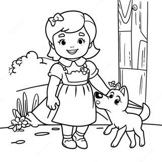 Pagina Da Colorare Dellavventura Di Dorothy E Toto 2899-2352