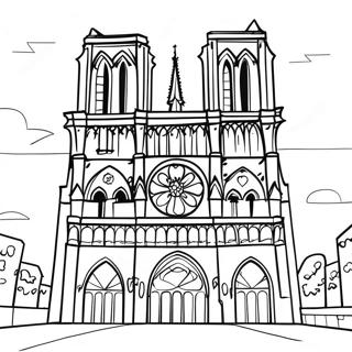 Pagina Da Colorare Notre Dame 29136-26323