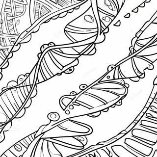 Pagina Da Colorare Della Doppia Elica Del Dna 29458-26574