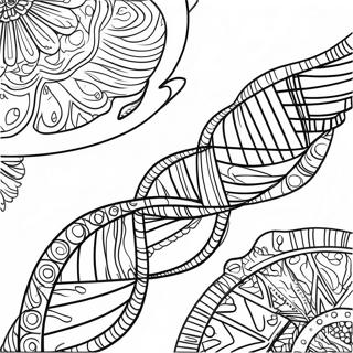 Pagina Da Colorare Della Doppia Elica Del Dna 29458-26575