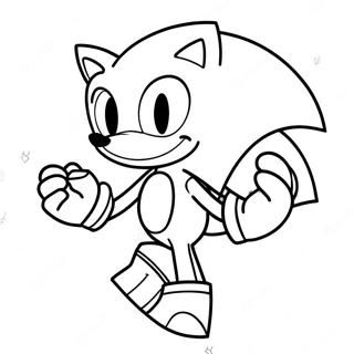 Pagina Da Colorare Di Sonic The Hedgehog 29627-26708