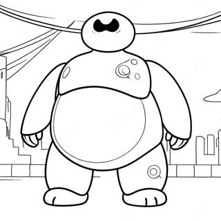 Pagina Da Colorare Di Baymax 29637-26716