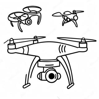 Pagina Da Colorare Del Drone 29727-26787