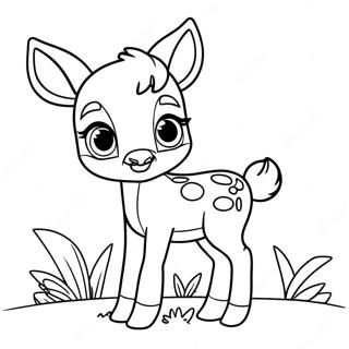 Bambi Pagine Da Colorare