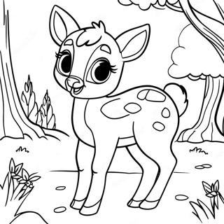 Pagina Da Colorare Bambi 2988-2418