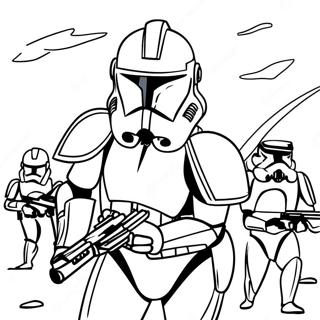 Pagina Da Colorare Del Clone Trooper Della Fase Epica 2 29939-26950