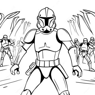 Pagina Da Colorare Del Clone Trooper Della Fase Epica 2 29939-26951