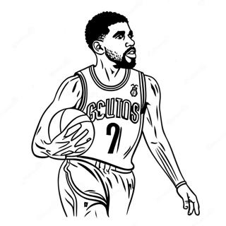 Pagina Da Colorare Di Kyrie Irving 29958-26962