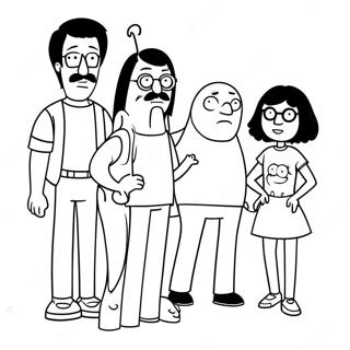 Pagina Da Colorare Di Bobs Burgers 2998-2426