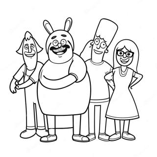 Pagina Da Colorare Di Bobs Burgers 2998-2427