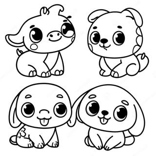 Pagina Da Colorare Di Cuccioli Adorabili 30039-27029