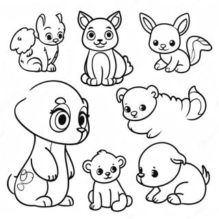 Pagina Da Colorare Di Cuccioli Adorabili 30039-27032