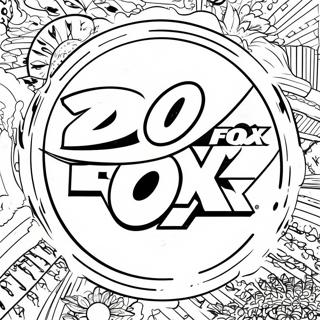 Pagina Da Colorare Del Logo Della 20th Century Fox 30198-27153