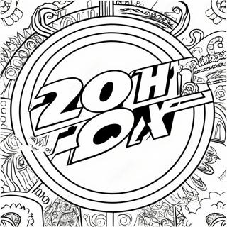 Pagina Da Colorare Del Logo Della 20th Century Fox 30198-27154