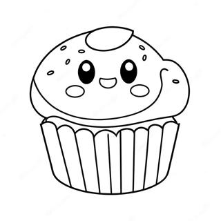 Pagina Da Colorare Del Muffin 30308-27238