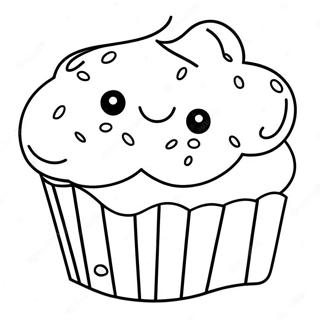 Pagina Da Colorare Del Muffin 30308-27240