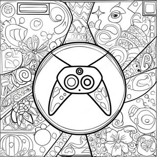 Pagina Da Colorare Del Logo Xbox 30768-27606