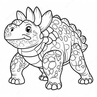 Pagina Da Colorare Dellankylosaurus 30798-27631