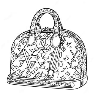 Pagina Da Colorare Logo Louis Vuitton 30908-27719