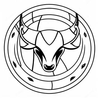 Pagina Da Colorare Del Logo Dei Dallas Mavericks 31288-28023