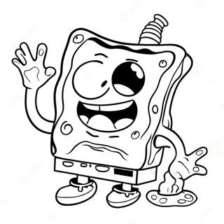 Pagina Da Colorare Di Spongebob Stoner 31488-28182