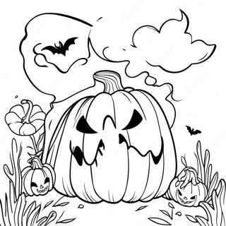 Pagina Da Colorare Di Halloween Per Adulti 31568-28247