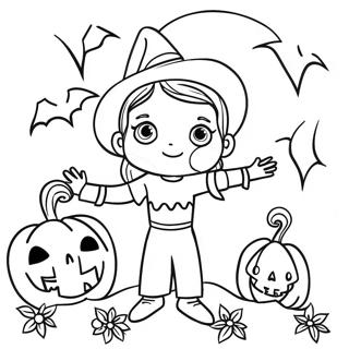 Pagina Da Colorare Di Halloween Per Adulti 31568-28248