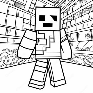 Minecraft Alex Pagine Da Colorare