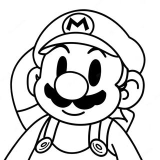 Pagina Da Colorare Di Mario Wonder 3228-2635