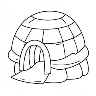 Igloo Pagine Da Colorare