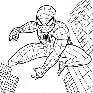 Pagina Da Colorare Dellincredibile Spider Man 32701-17039