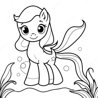 My Little Pony Sirena Da Colorare 33051-17315