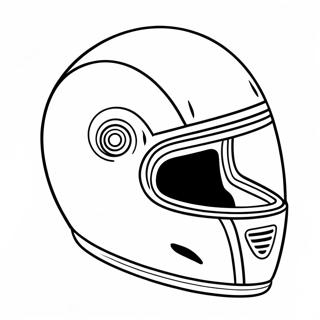 Pagina Da Colorare Del Casco Da Corsa Cool 33732-17861