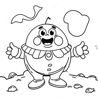 Pagina Da Colorare Di Humpty Dumpty Colorato 34113-18156