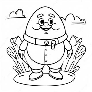 Pagina Da Colorare Di Humpty Dumpty Colorato 34113-28354