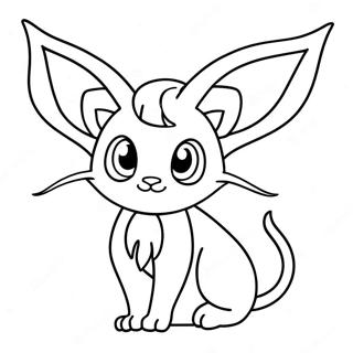 Pagina Da Colorare Espeon 34192-18215