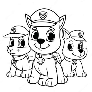 Pagina Da Colorare Paw Patrol Di Halloween 3429-2787