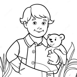 Pagina Da Colorare Di Christopher Robin 34782-28962