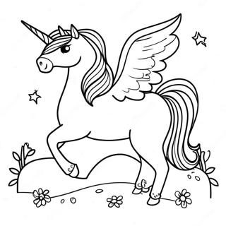 Unicorno Per Adulti Pagine Da Colorare