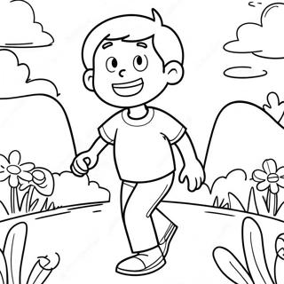 Pagina Da Colorare Delle Avventure Di Greg Heffley 3490-2838