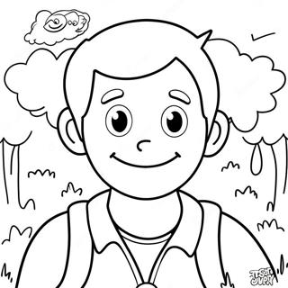 Pagina Da Colorare Delle Avventure Di Greg Heffley 3490-2839