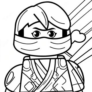 Zane Ninjago Pagine Da Colorare